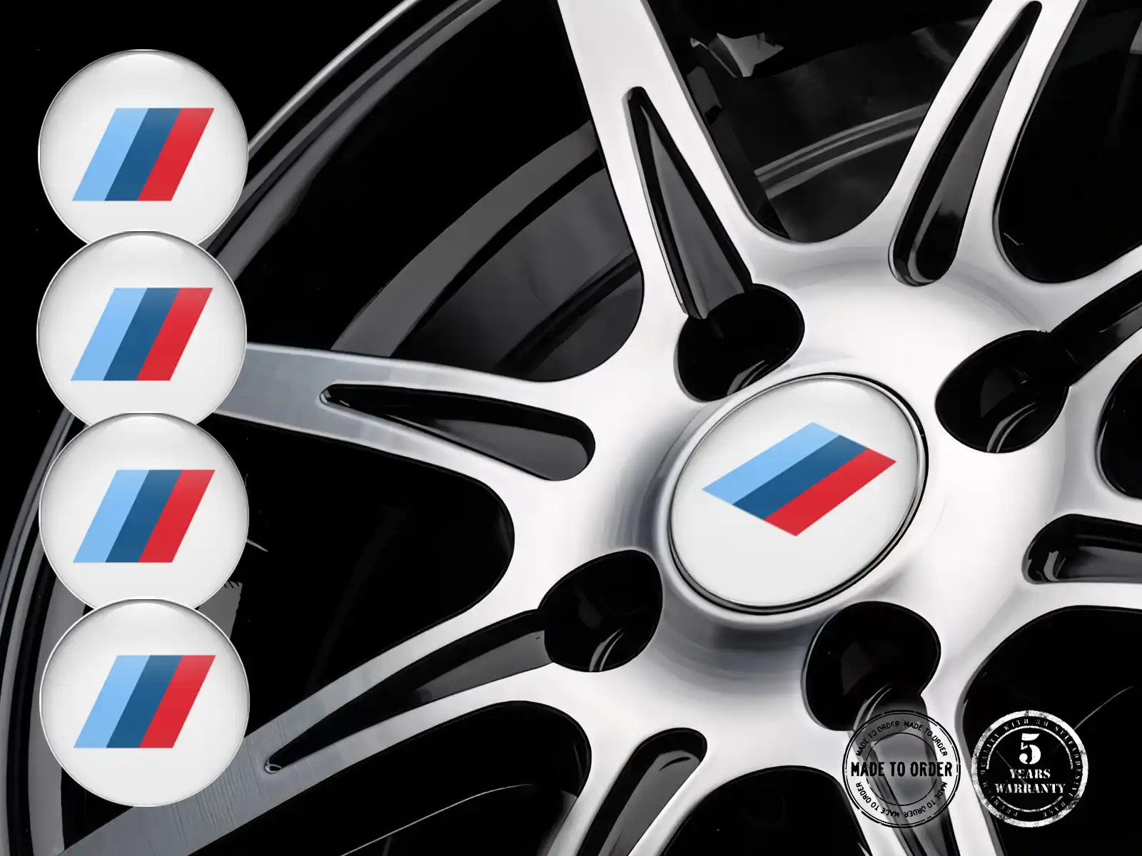 BMW Calcomanías en Ruedas Grilla Racing Tuning